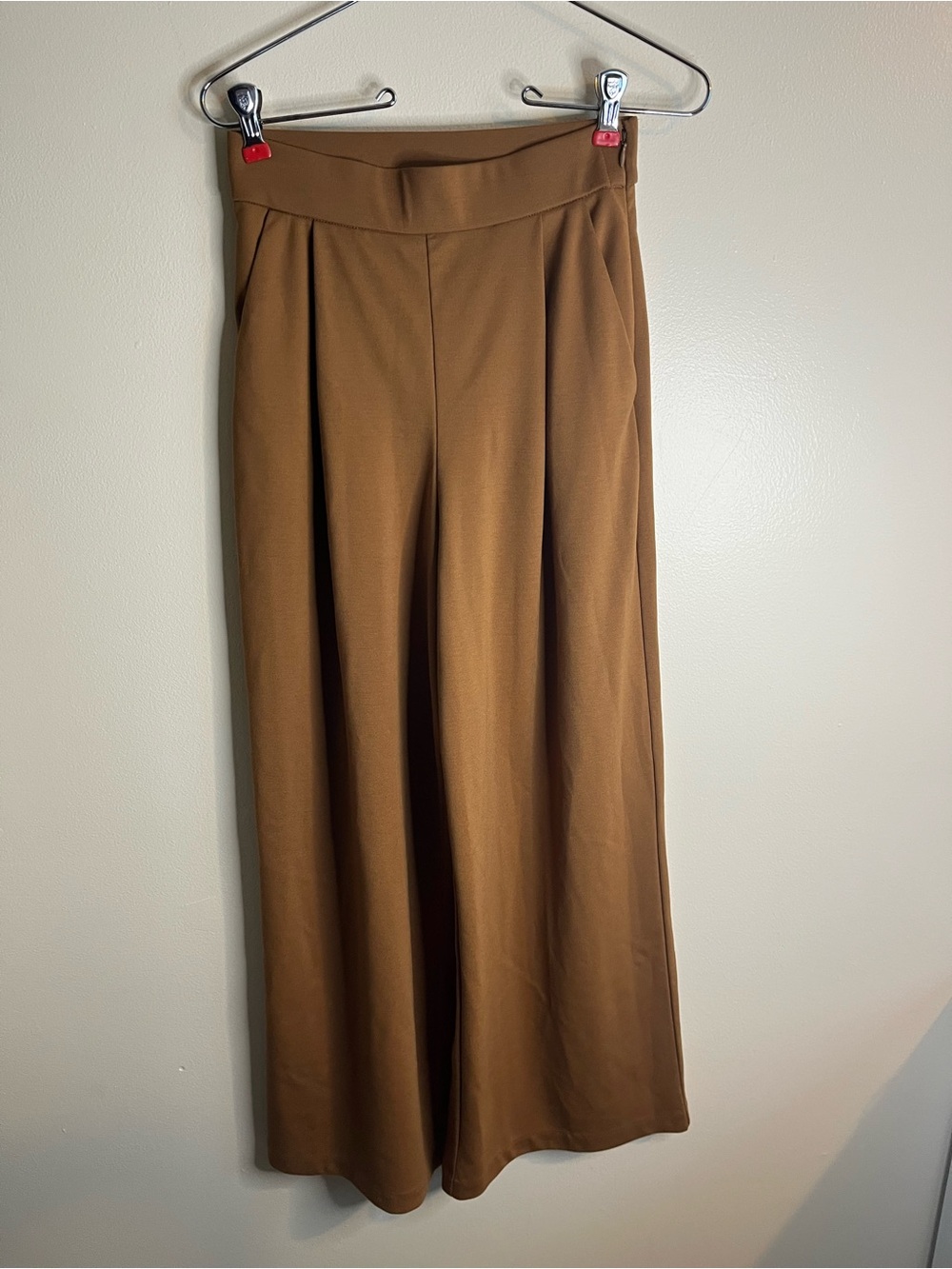 GU Wide-Leg Women's Pants in Brown NWT